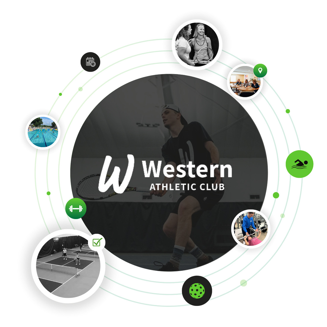 Western Athletic Club Hero Graphic