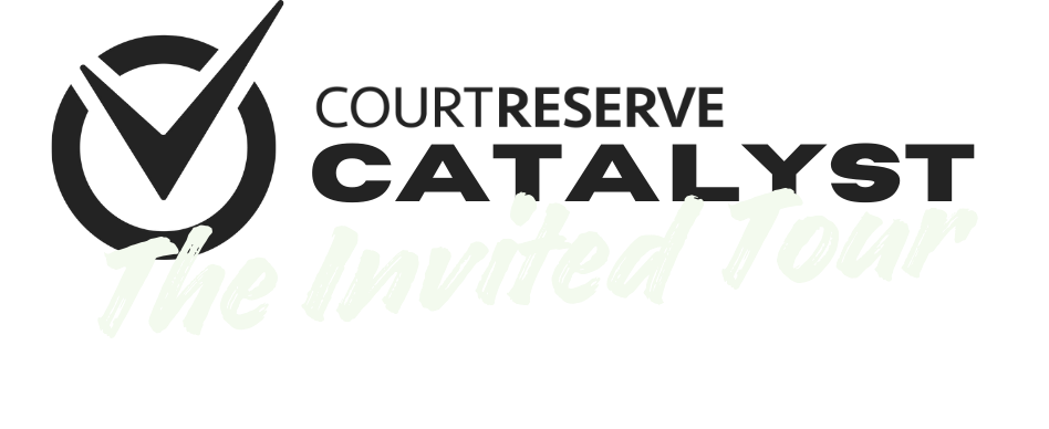 CourtReserve Catalyst: The Invited Tour logo