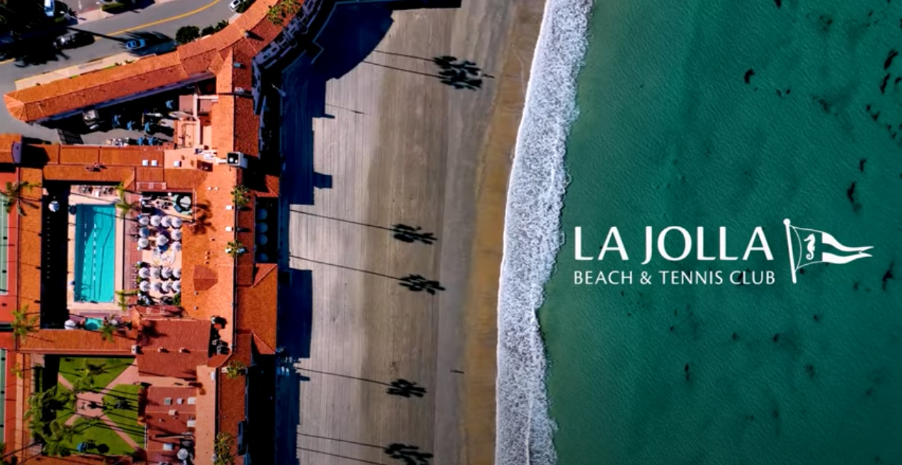 la jolla beach and tennis club aerial pic