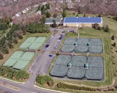 Aerial view of Princeton Racquet Club