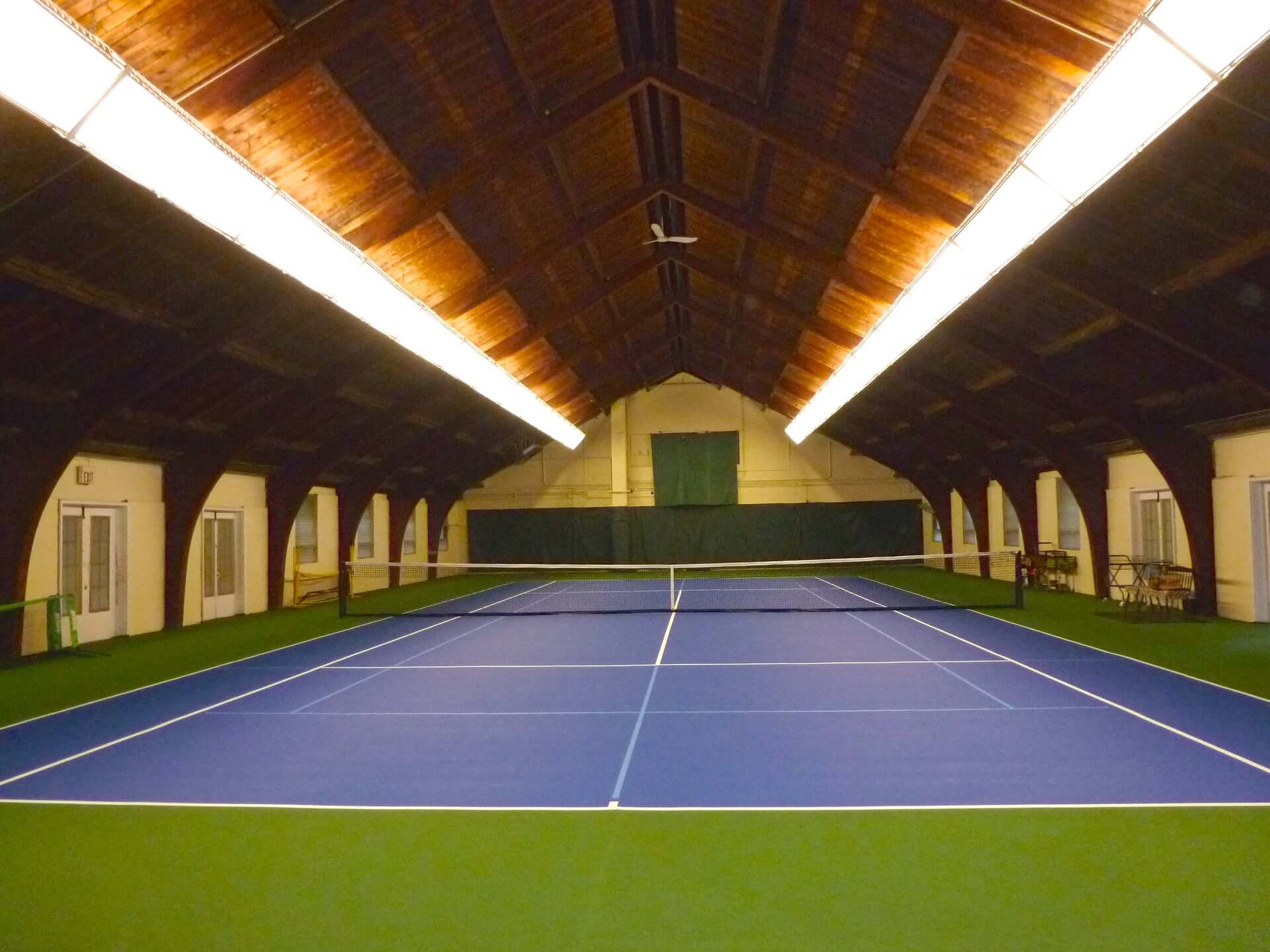 PRC's indoor court called "The Barn"