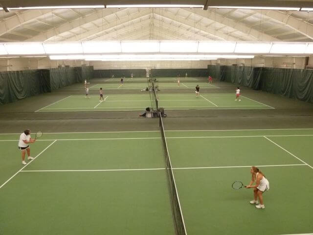 PRC's indoor tennis courts