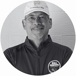 Black and white headshot of Will Richards of Dill Dinkers