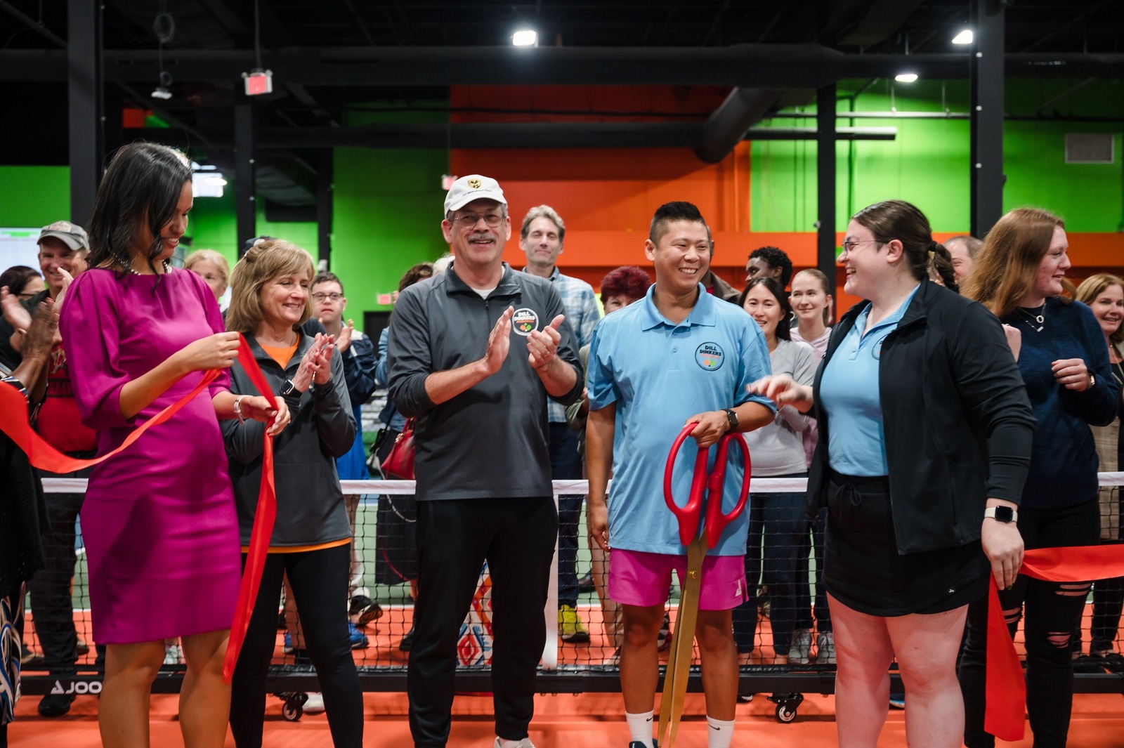 Dill Dinkers ribbon cutting at North Bethesda, MD.