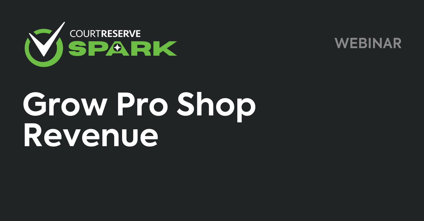 Grow Pro Shop Revenue with CourtReserve POS, Stringing & Demo Tracking