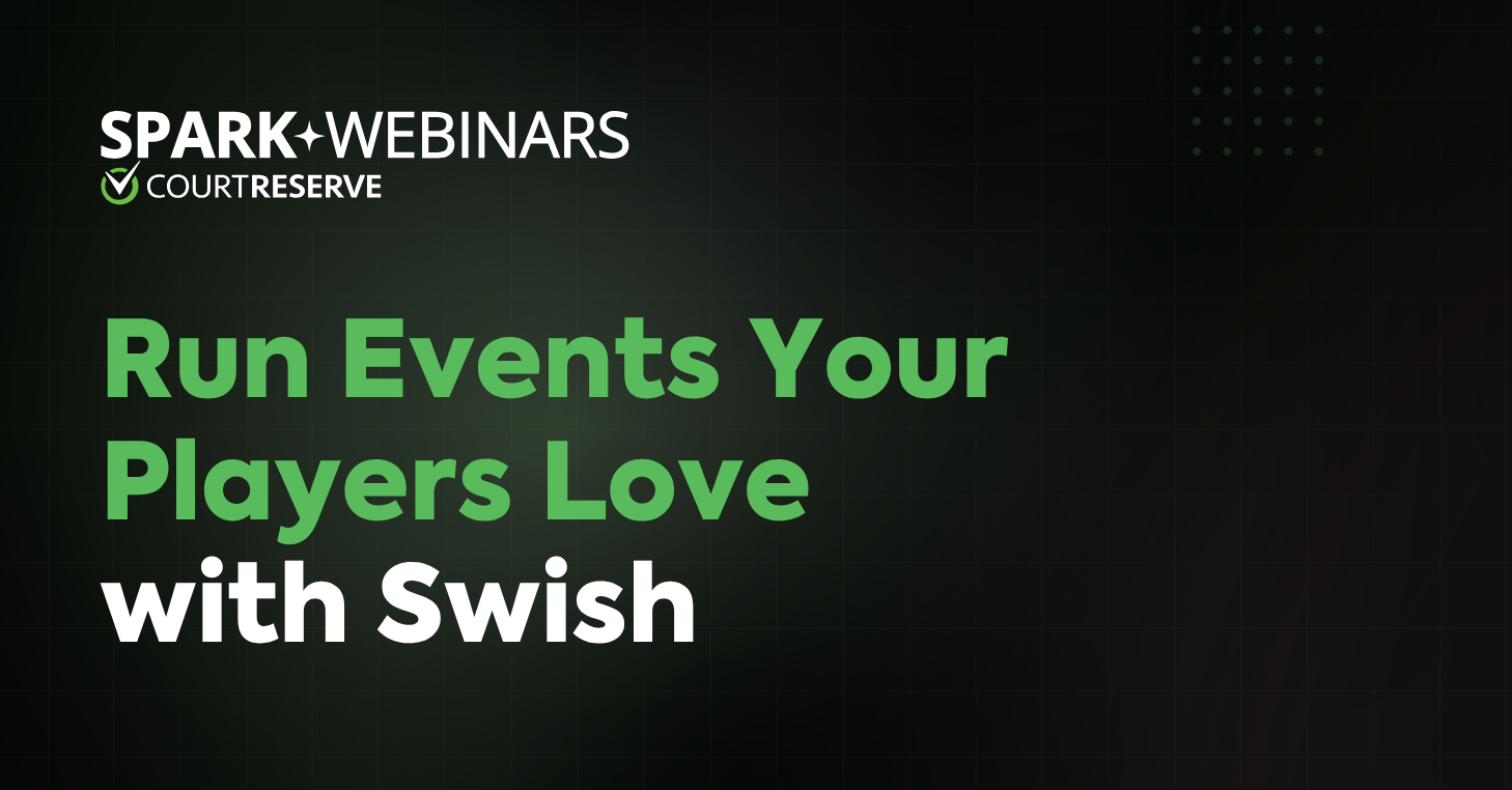 Run Events Your Players Love with Swish Integration