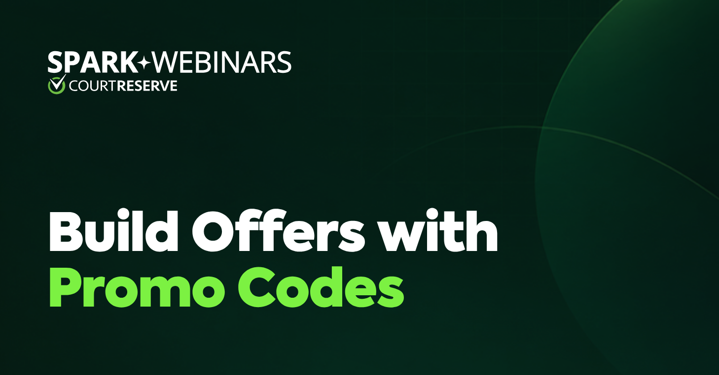 Promo Codes: Build Offers Around Your Club's Goals