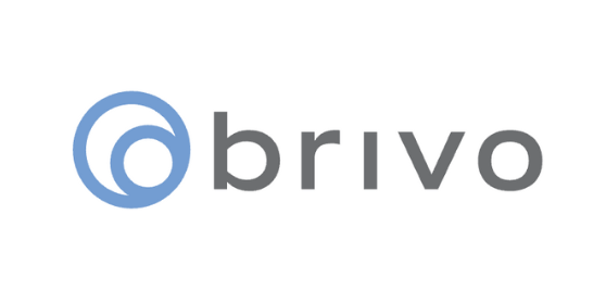CourtReserve Integration Partner Brivo Brivo logo with blue icon