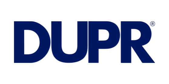 CourtReserve Integration Partner DUPR DUPR logo in dark blue letters
