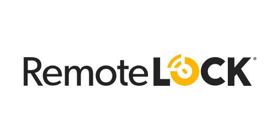 CourtReserve Integration Partner RemoteLock RemoteLock logo with a yellow lock icon replacing the "O"