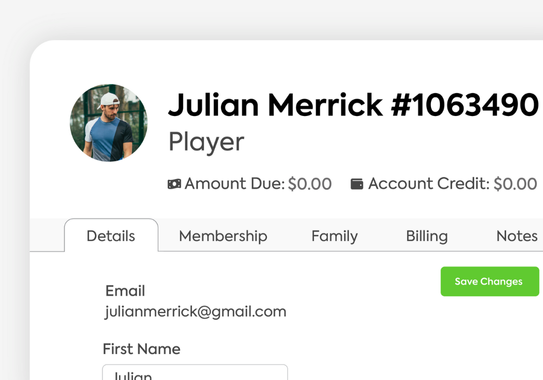 Memberships How it Works Julianmerrick@gmail.com account details, amount due $0.00, account credit $0.00